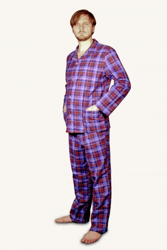Фланелевая пижама | купить ивановский текстиль оптом