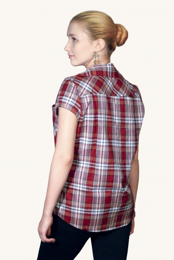 Рубашка женская короткий рукав | купить ивановский текстиль оптом